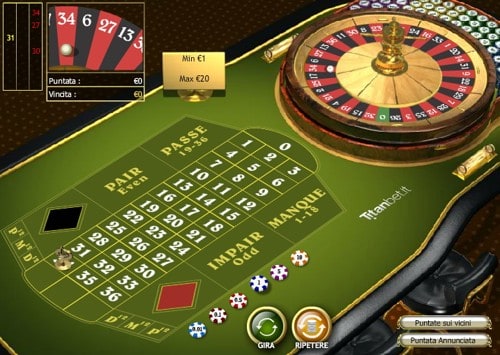 roulette francese